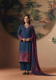 Sanna fashion elle chanderi cotton dress material wholesale